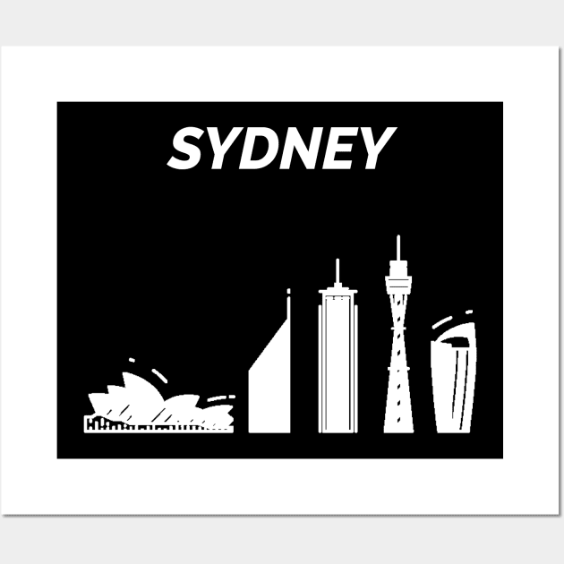 Sydney Skyline, Australia Wall Art by maro_00